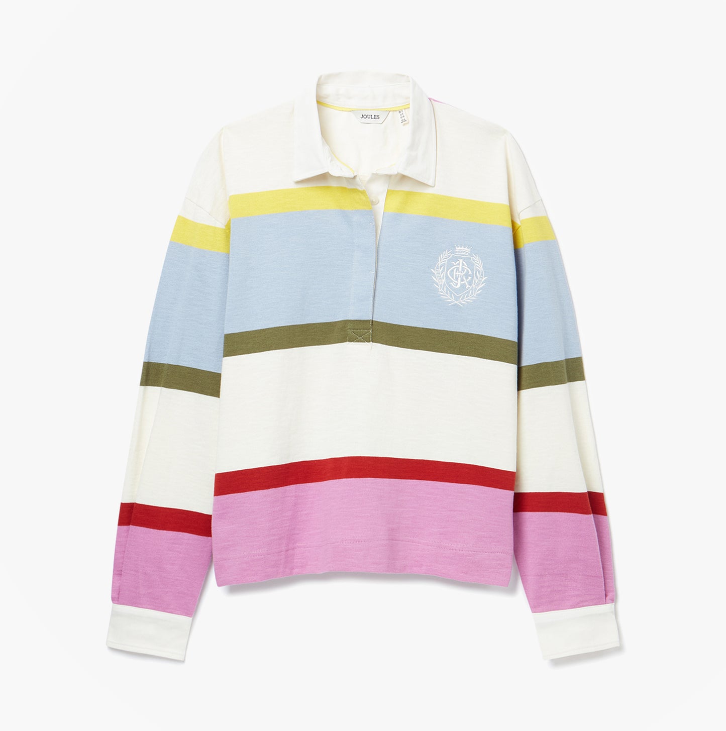 Joules LARA SLUB Womens Rugby Shirt Multi