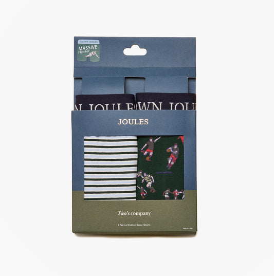 Joules CROWN Mens Boxer Shorts Green