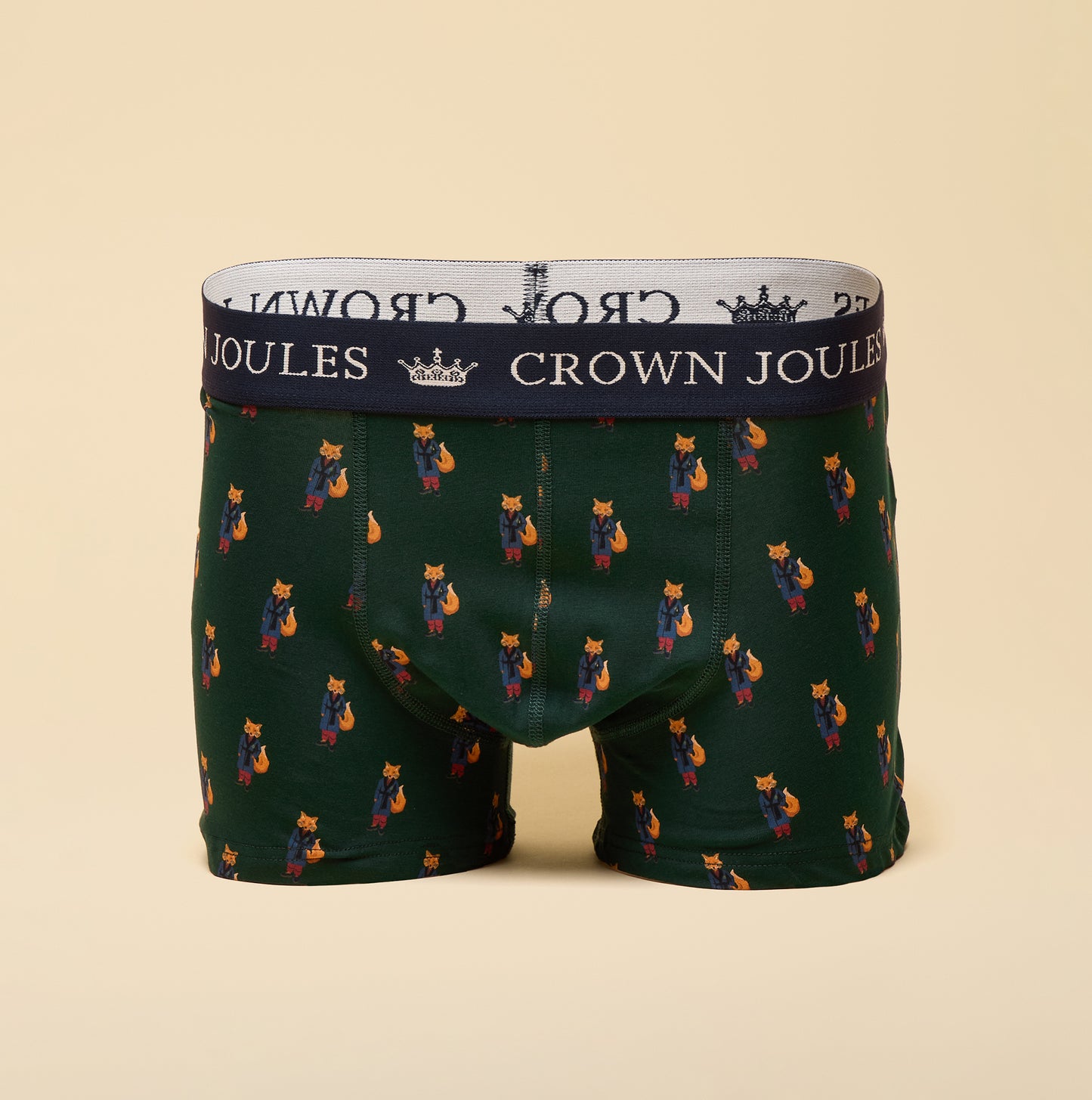 Joules CROWN Mens Boxer Shorts Blue/Green