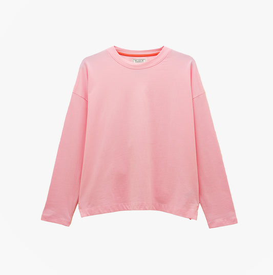 Joules JERSEY Pyjama Top Womens Sweatshirts Pink