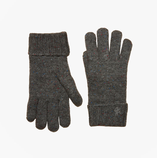 Joules HAMMOND Mens Gloves Grey