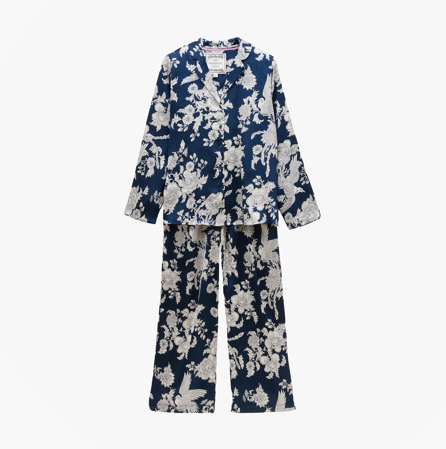 Joules BONNIE Womens Pyjama Set Navy Floral