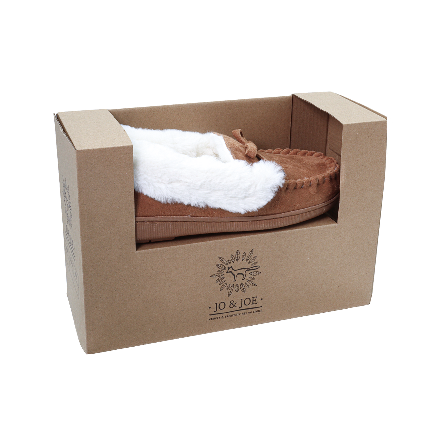Jo & Joe KINLOCH Womens Moccasins Cognac