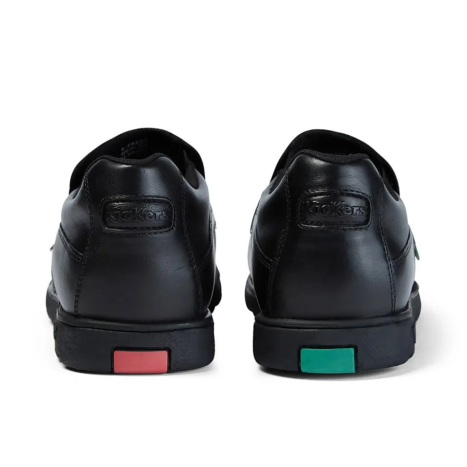 Kickers 114227 FRAGMA SLIP Boys School Shoes Black