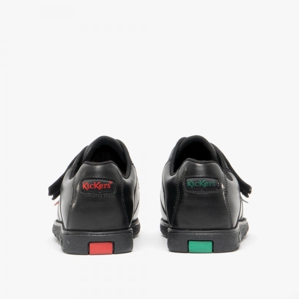 Kickers 114244 FRAGMA STRAP Boys School Shoes Black
