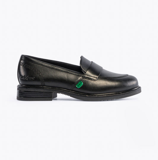 Kickers 114819 LACH Girls School Shoes Black