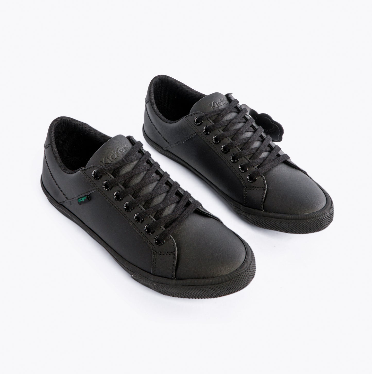 Kickers 116407 KODY LO Unisex School Shoes Black