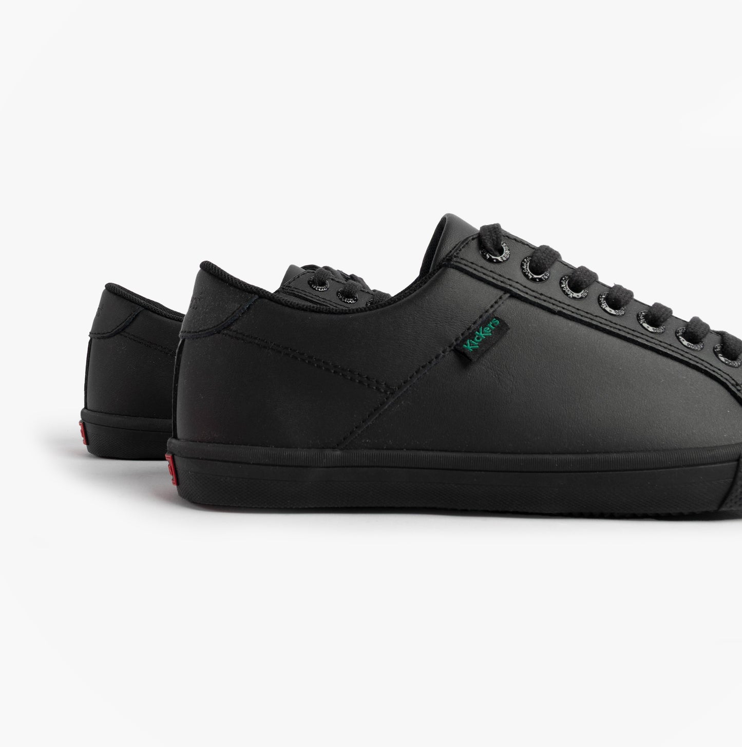 Kickers 116408 KODY LO Unisex School Shoes Black