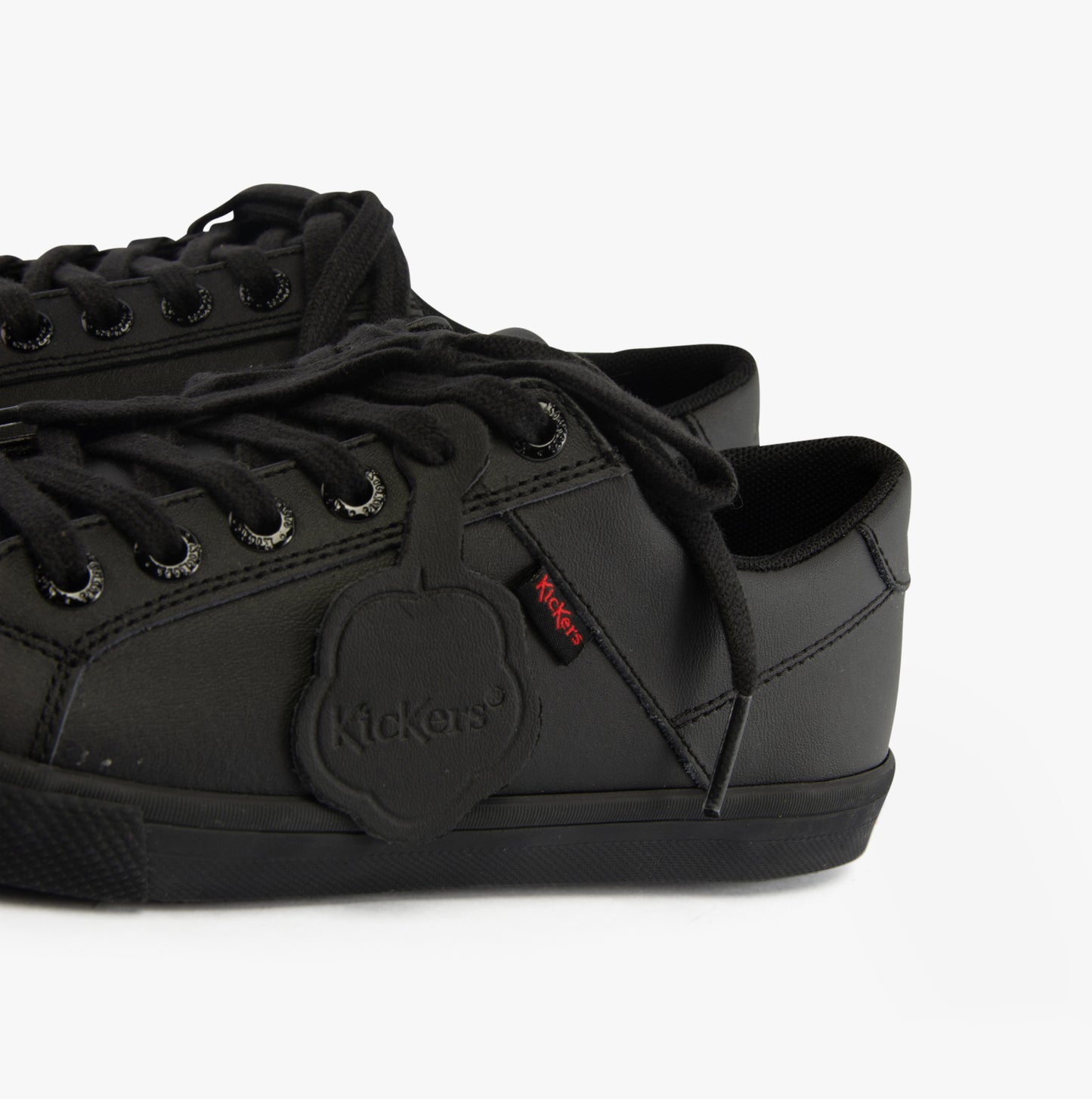 Kickers 116409 KODY LO Unisex School Shoes Black