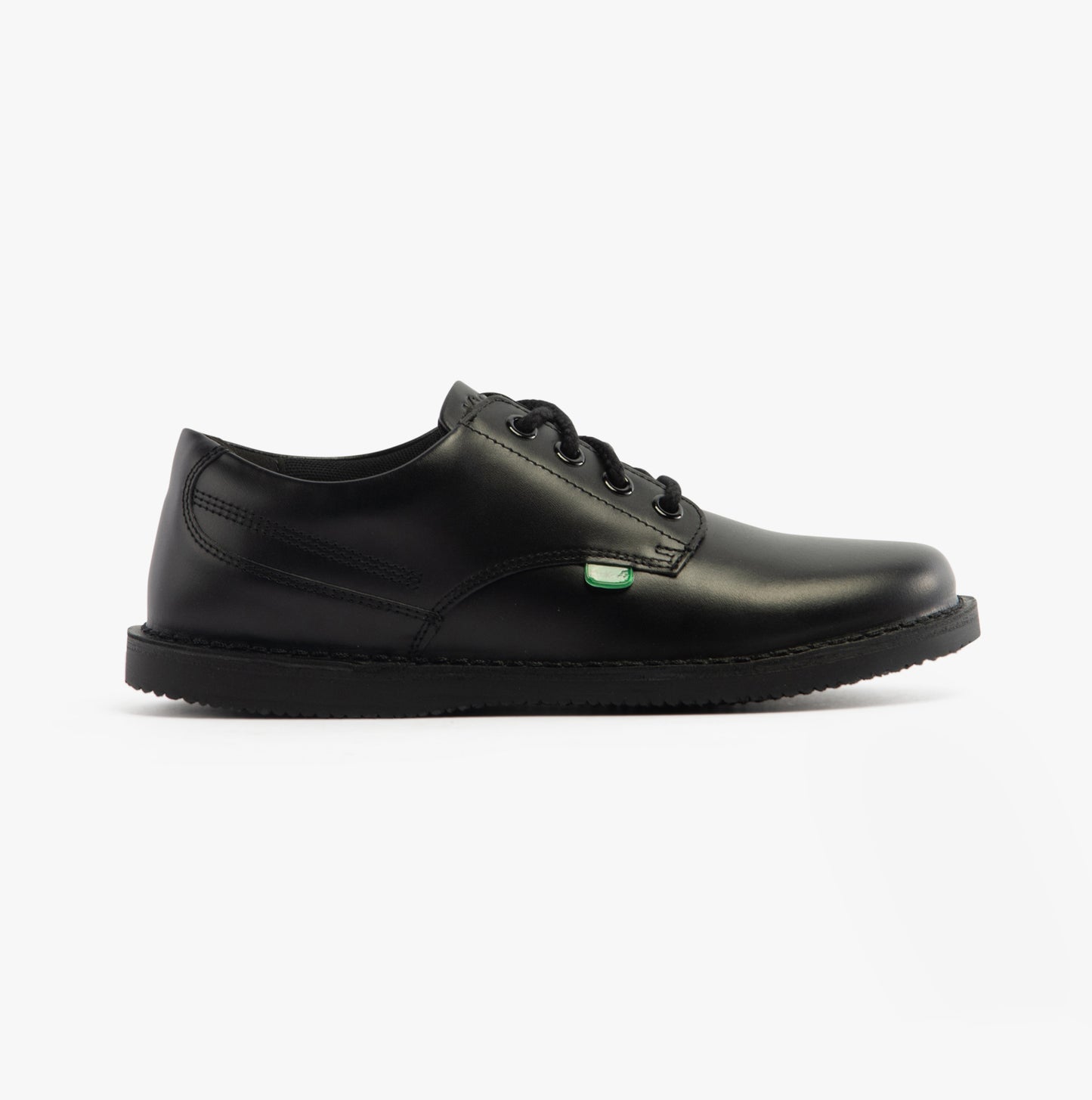 Kickers 117217 KOPI DERBY Boys School Shoes Black