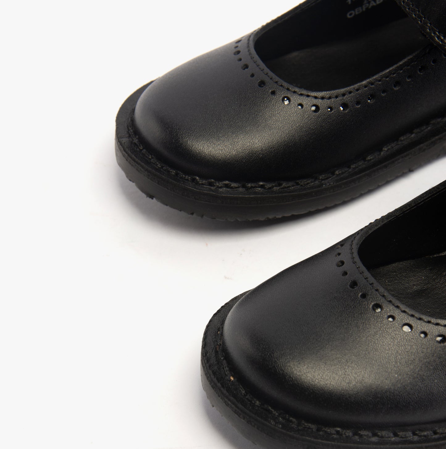 Kickers KOPI MJ BROGUE Infant Girls Shoes Black