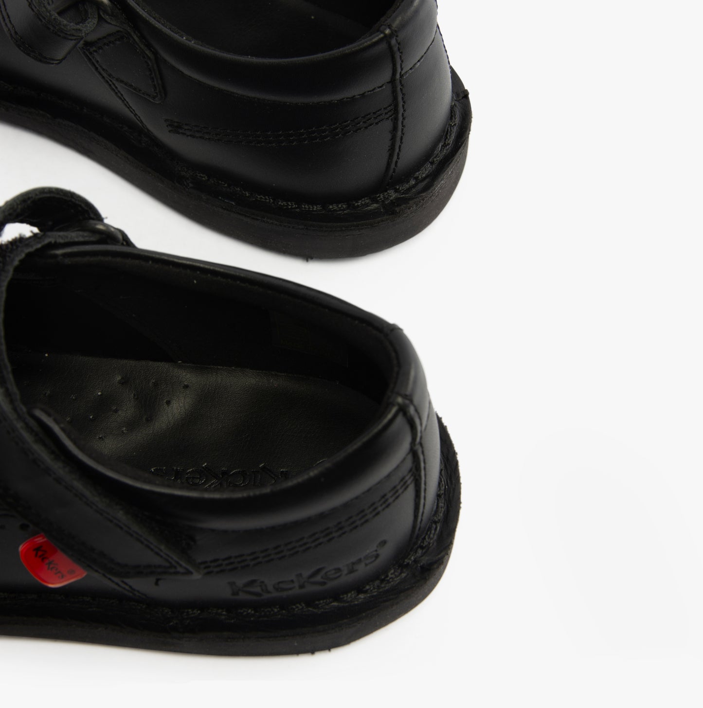 Kickers 117238 KOPI MJ BROGUE Junior Girls School Shoes Black