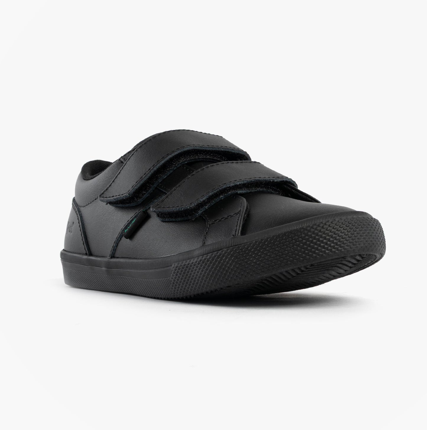 Kickers 117412 KODY TWIN Unisex School Shoes Black