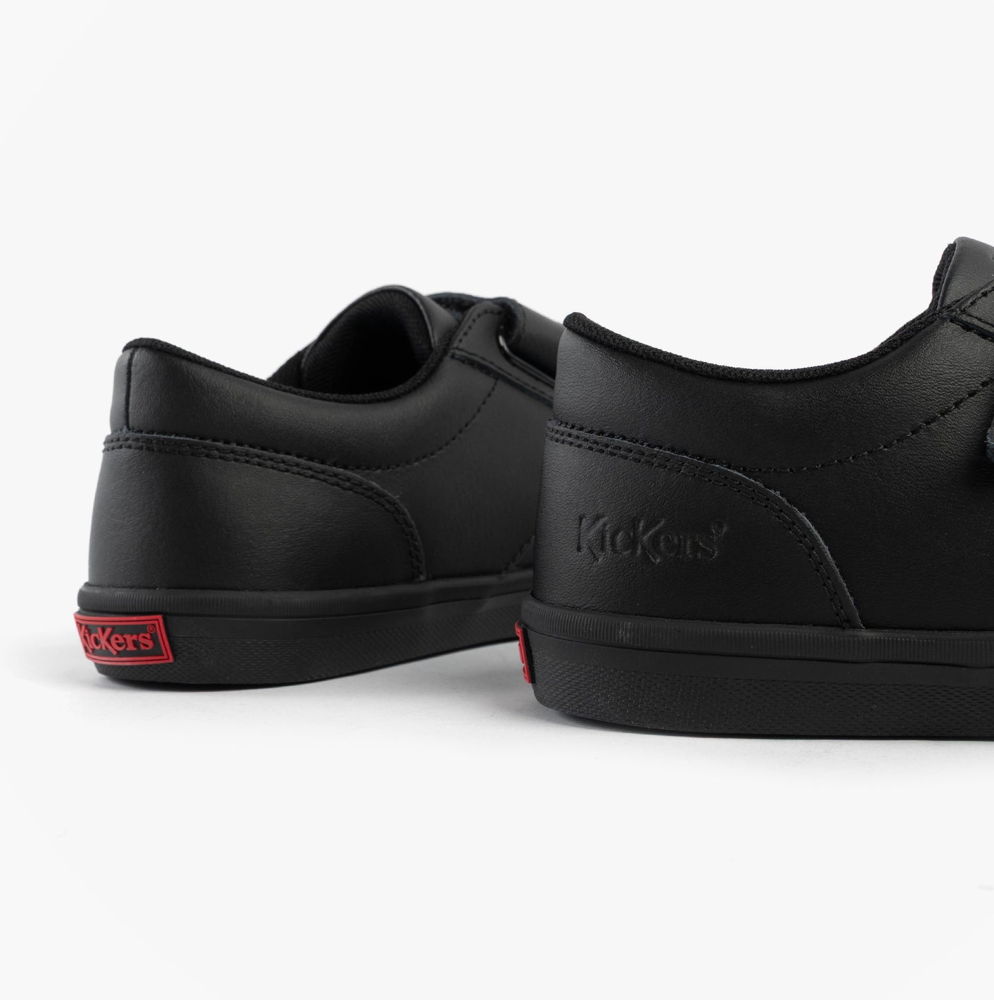 Kickers 117412 KODY TWIN Unisex School Shoes Black
