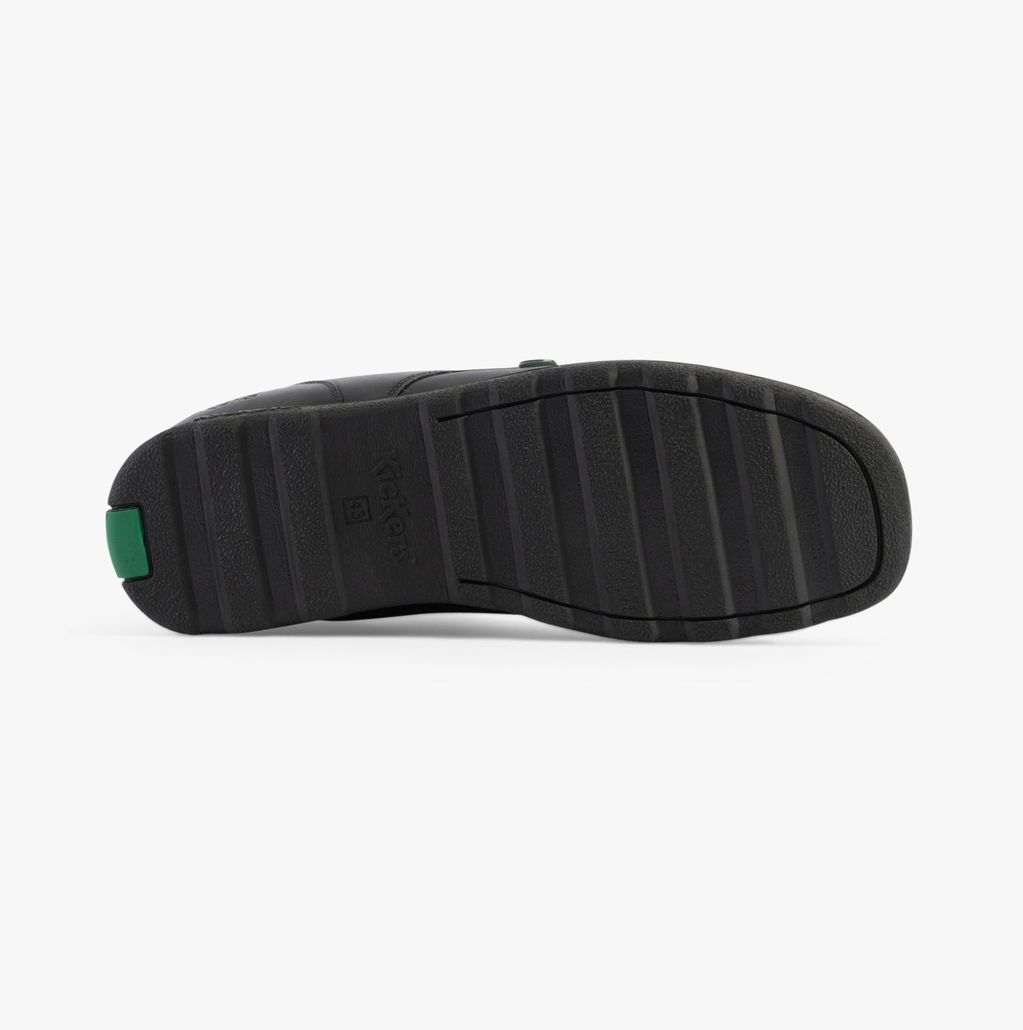 Kickers 117606 FRAGMA CHUK Boys School Boots Black