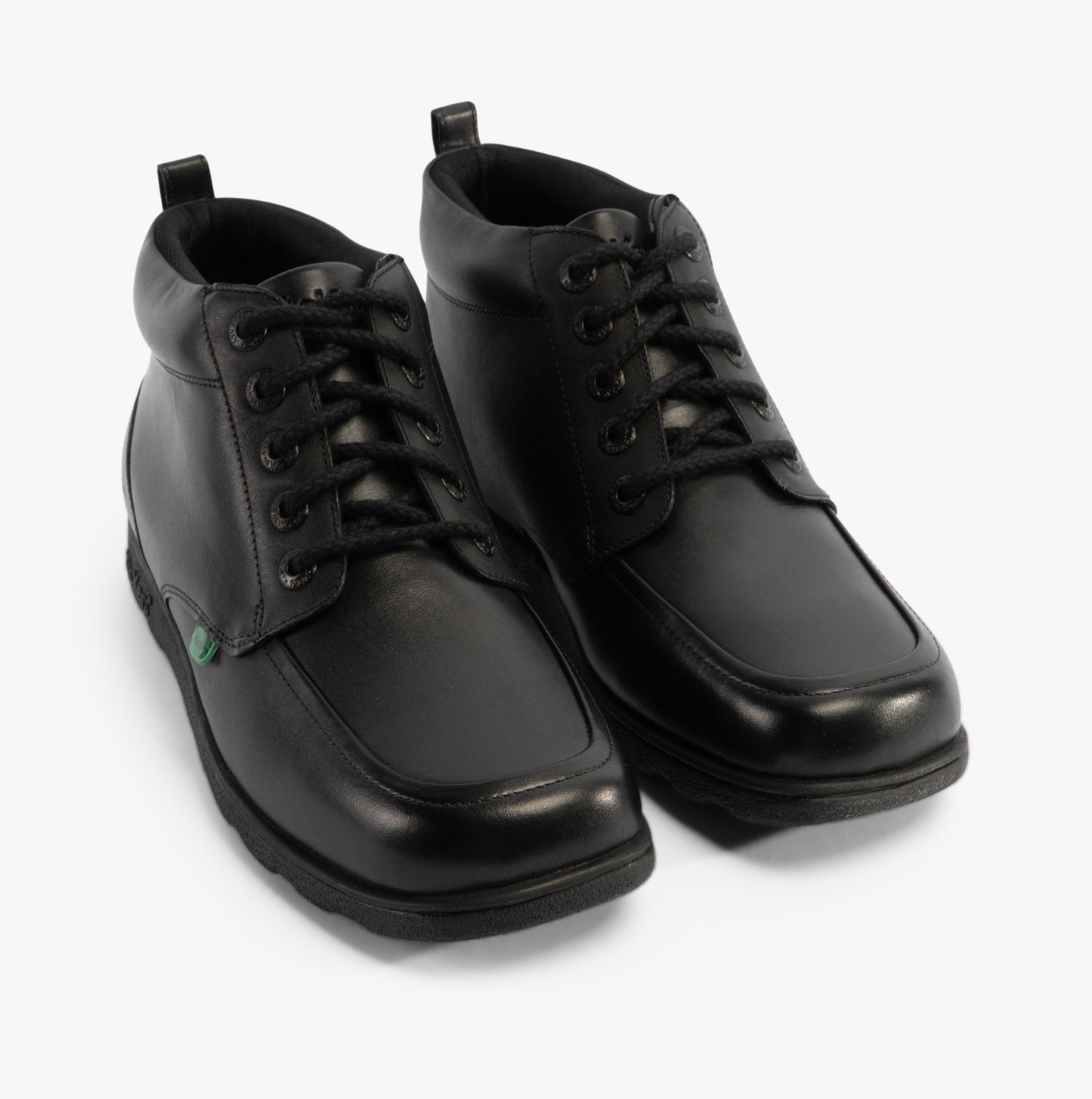 Kickers 117606 FRAGMA CHUK Boys School Boots Black