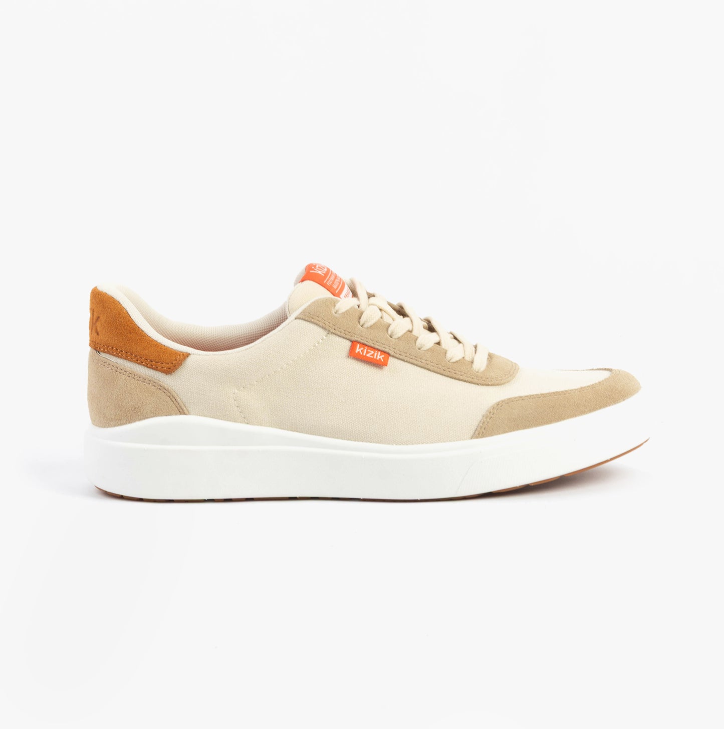 Kizik PRAGUE 2.0 Mens Trainers Whitecap Grey
