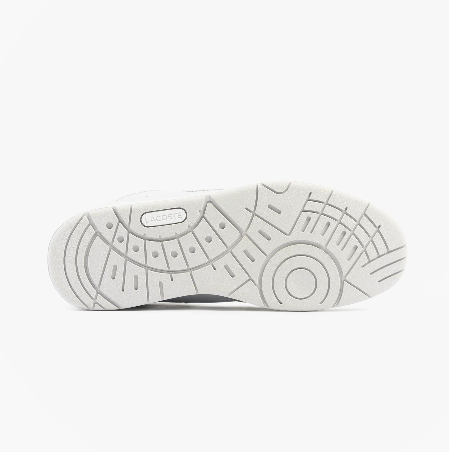 Lacoste COURT CAGE Mens Trainers Light Grey/White