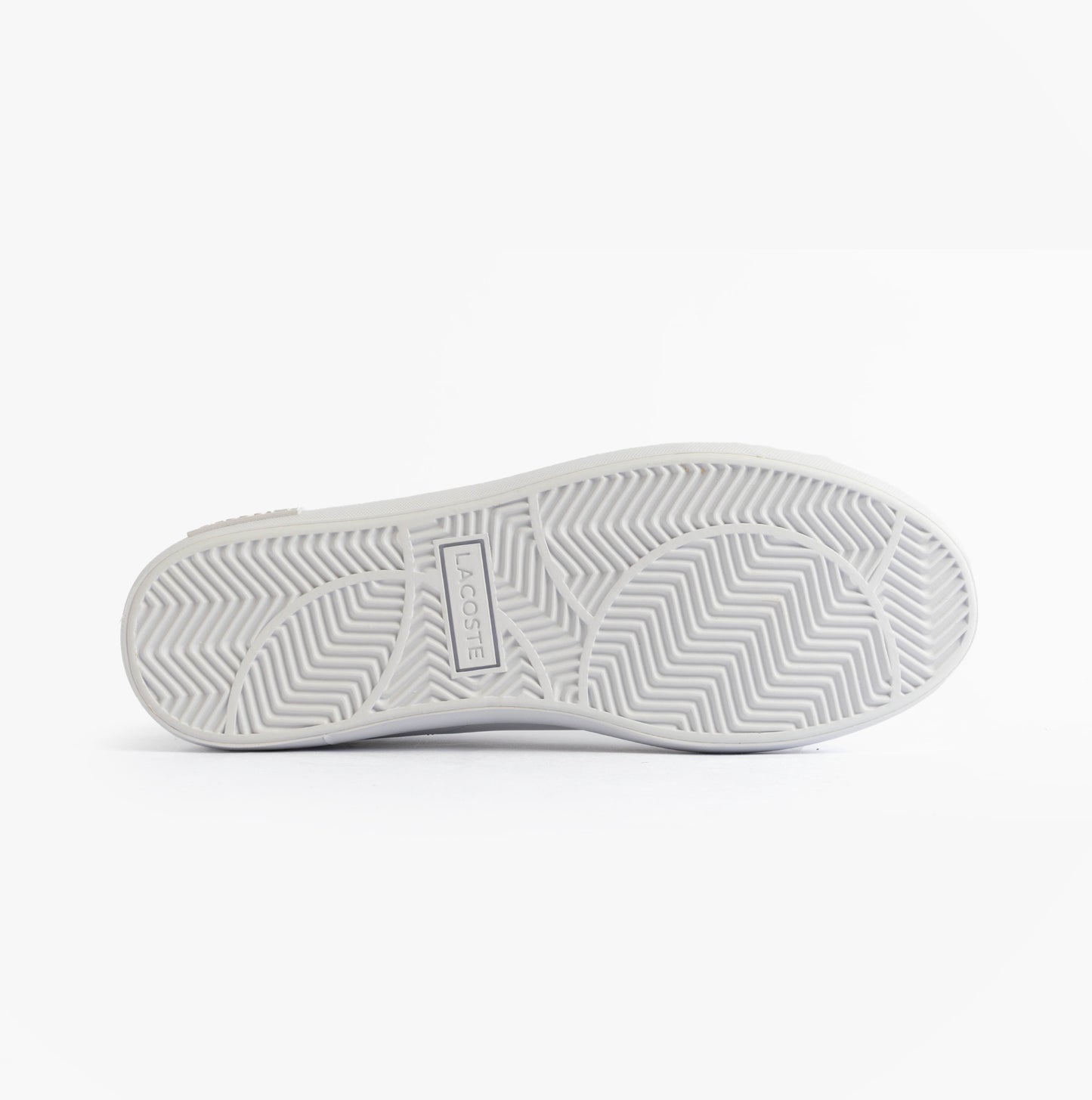 Lacoste POWERCOURT Mens Court Trainers Trainers White/Navy/Red