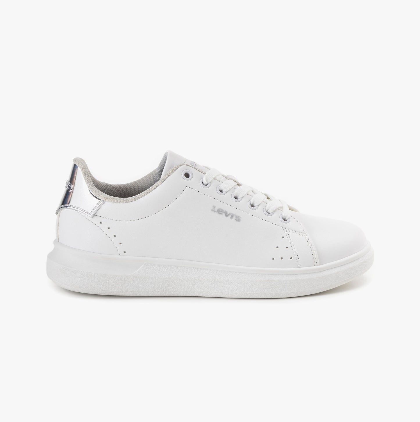 Levi's ELLIS 2.0 Womens Trainers White/Silver