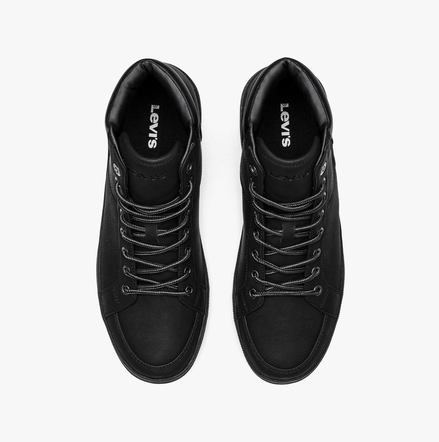 Levi's PIPER MID Mens Trainers Full Black