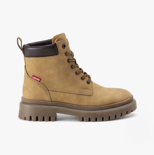 Levi's LENNOX Womens Boots Medium Yellow