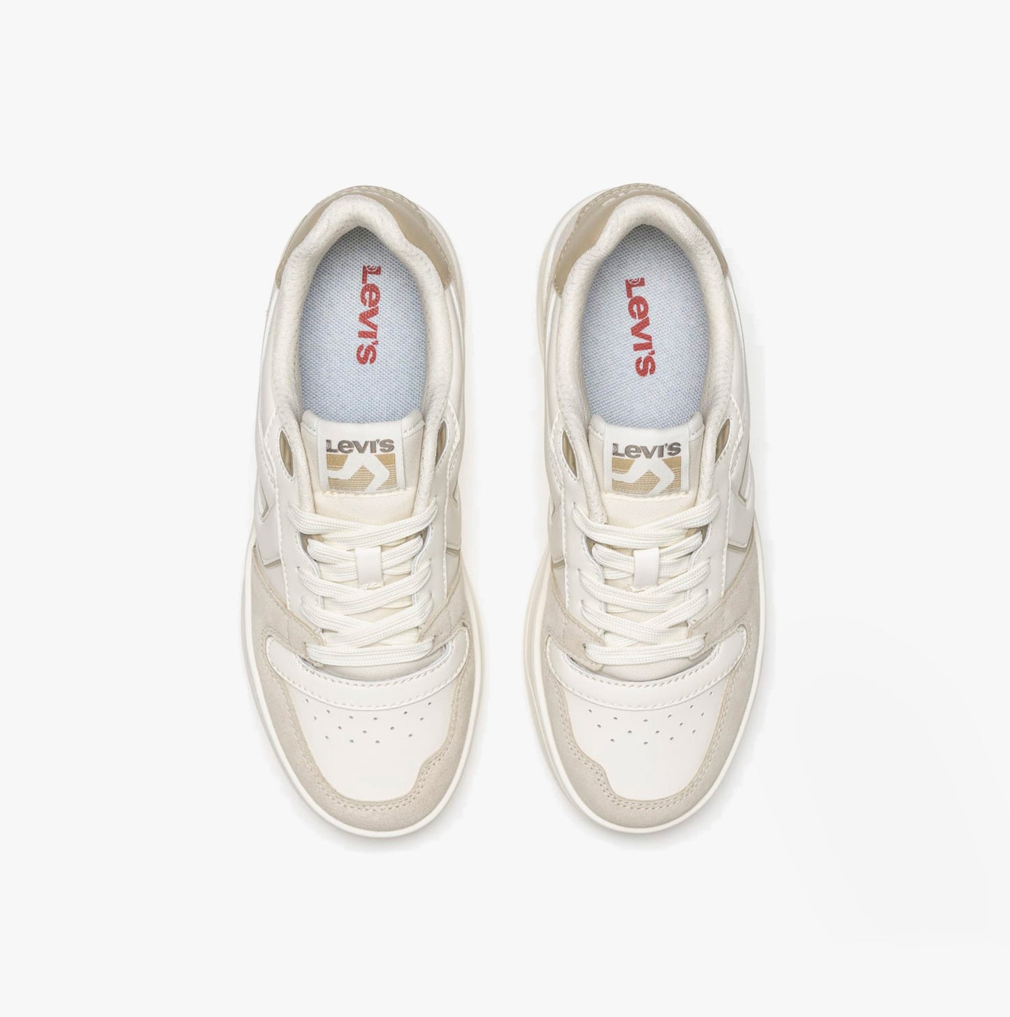 GLIDE L Womens Trainers Ecru