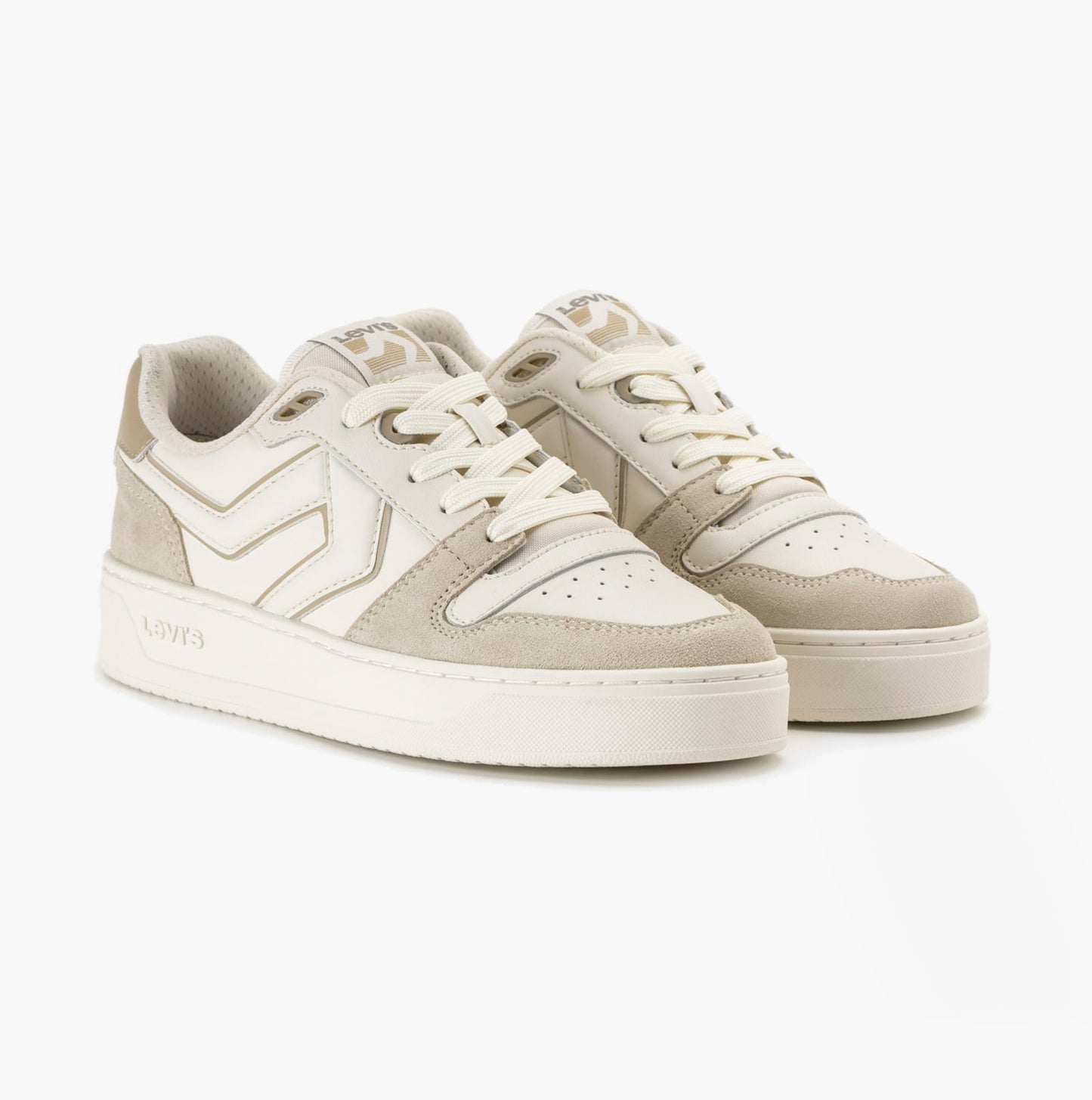 GLIDE L Womens Trainers Ecru