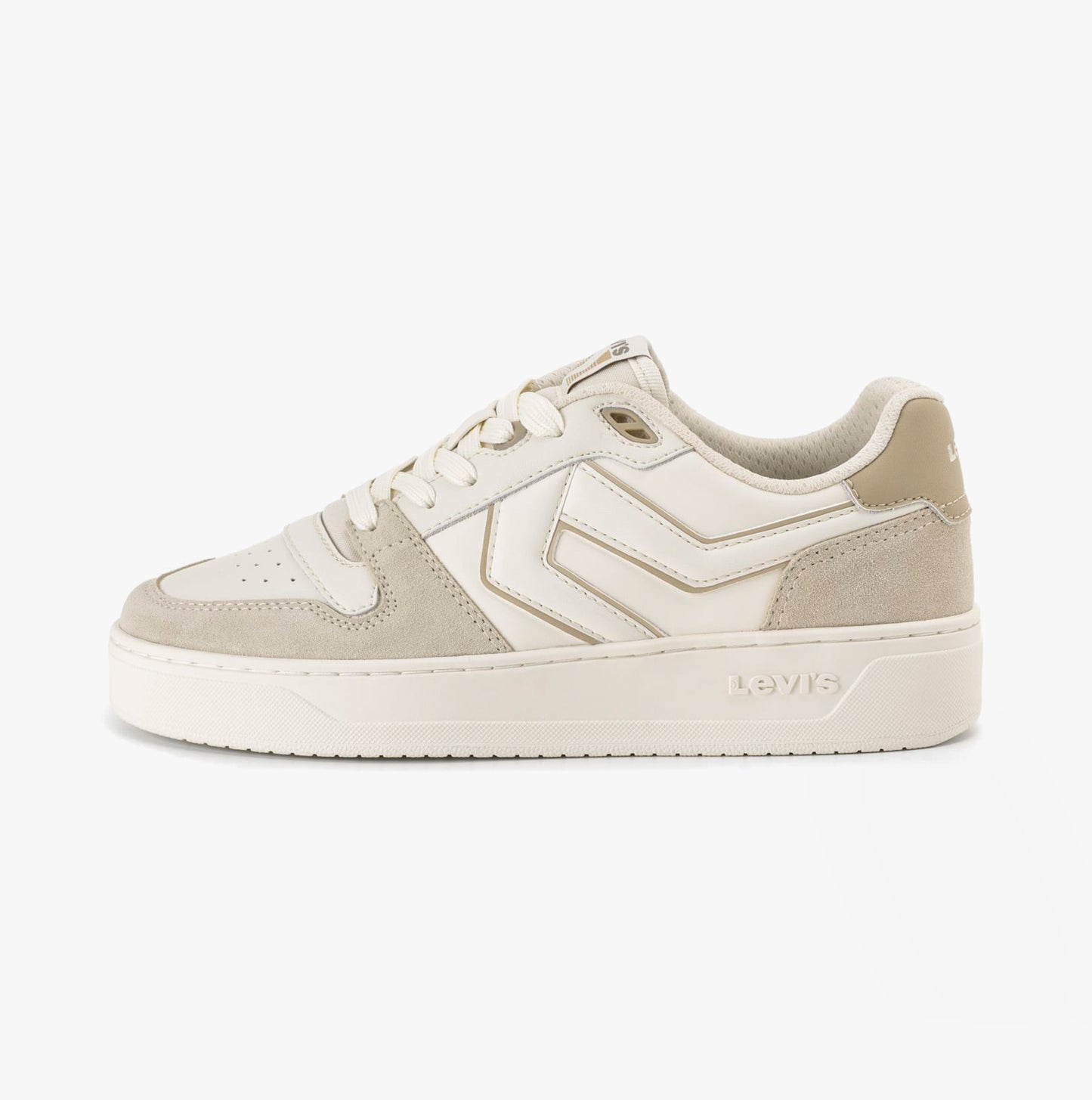 GLIDE L Womens Trainers Ecru