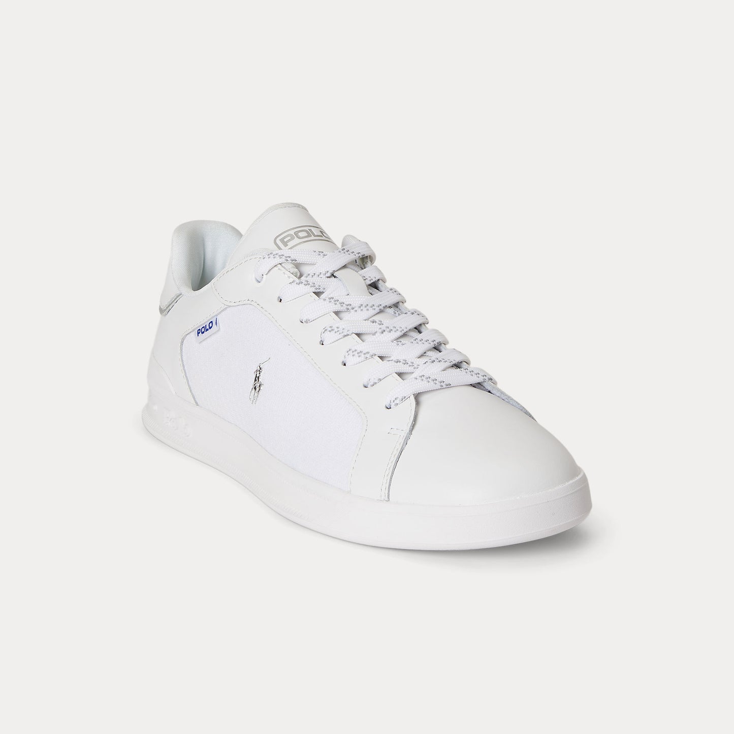 Polo Ralph Lauren HRT CT UTILY Mens Court Trainers White/Light Grey