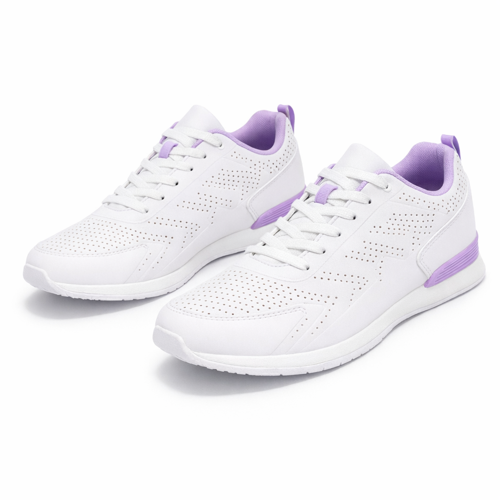 FLUKE Ladies Shoes White/Lilac