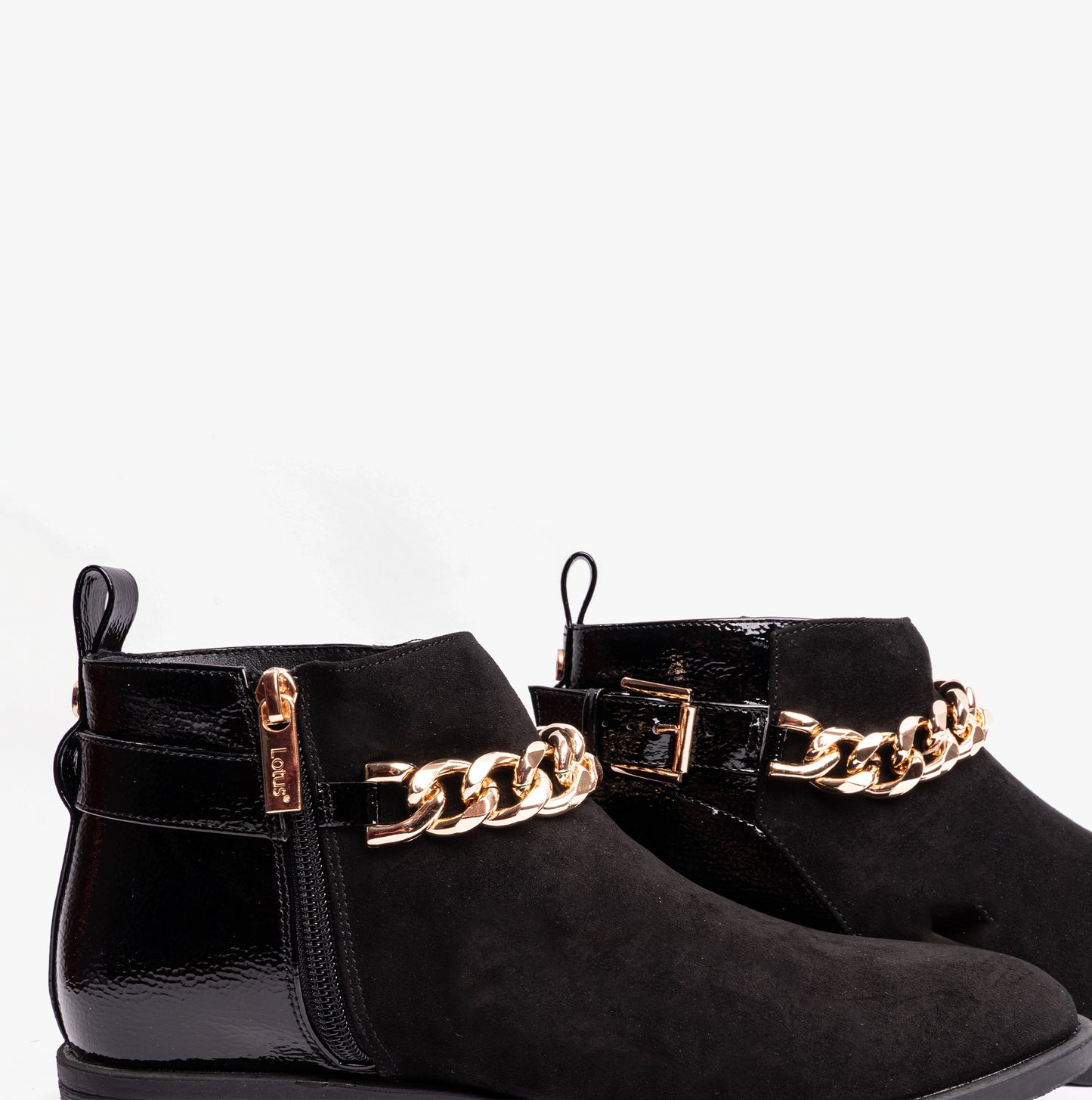 Lotus KIRI Womens Ankle Boots Black