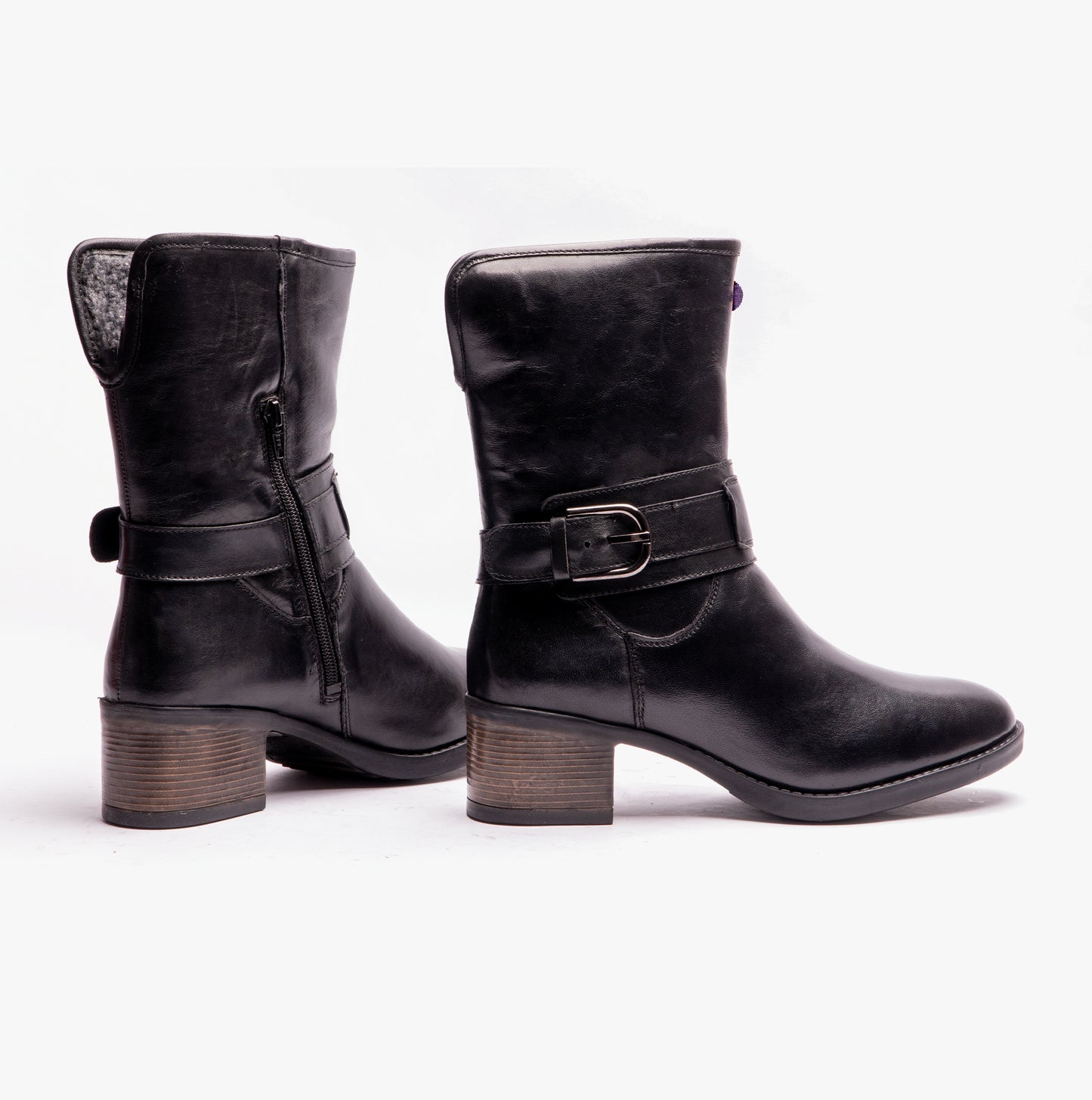 Lotus OSMOND Womens Ankle Boots Black