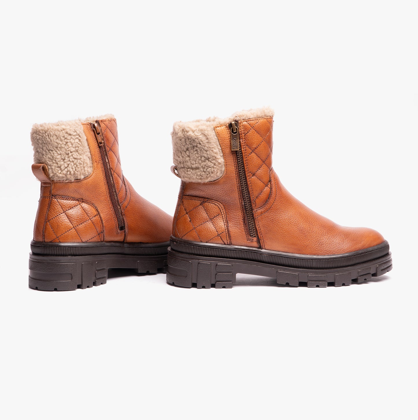 Lotus LAVIGNE Womens Ankle Boots Tan
