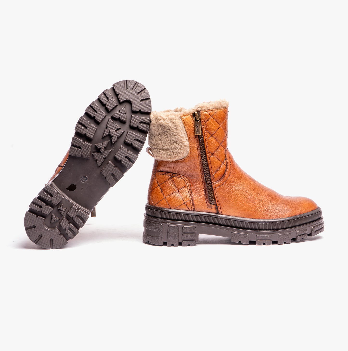 Lotus LAVIGNE Womens Ankle Boots Tan