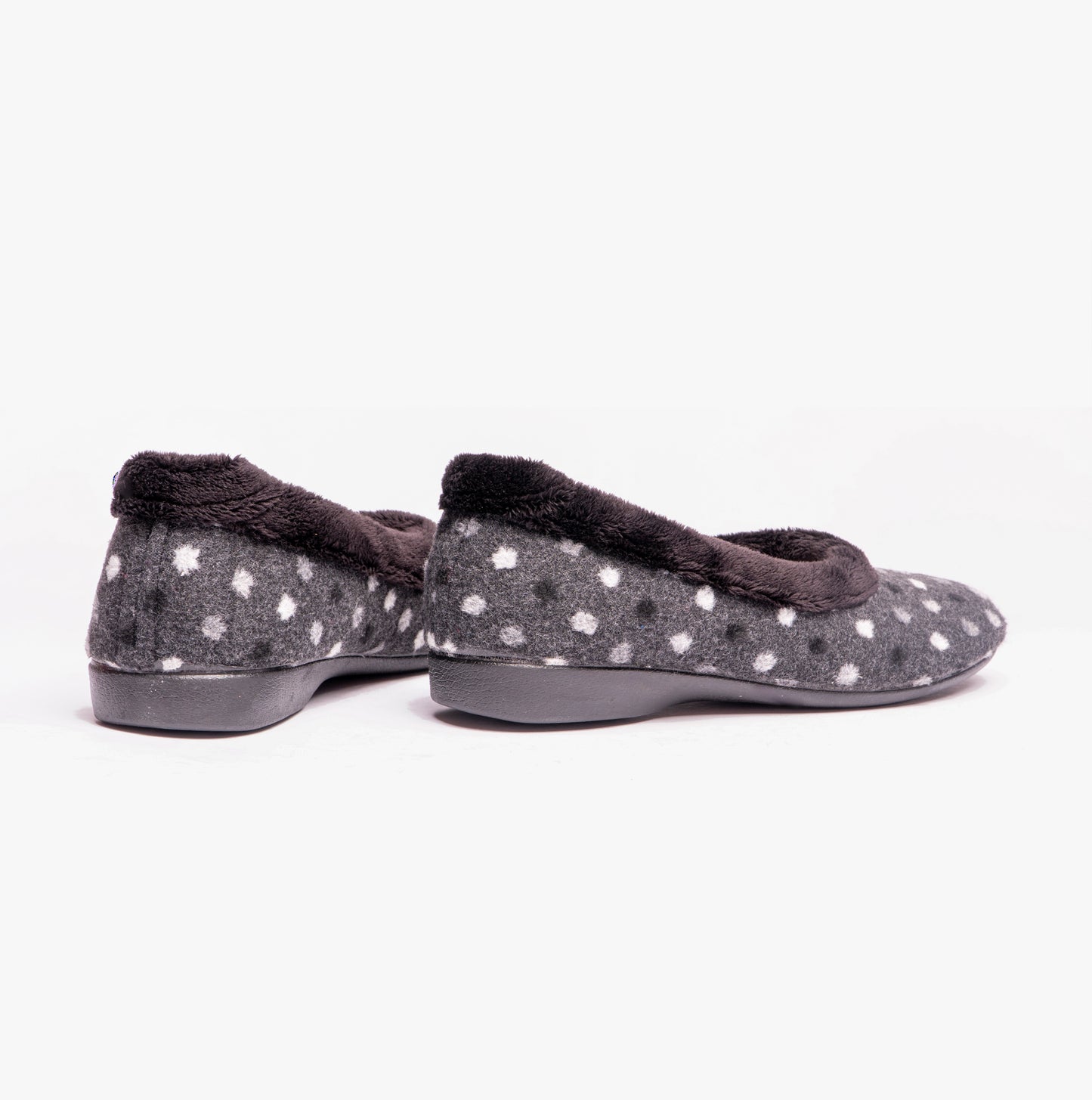Lotus GERI Womens Slippers Black