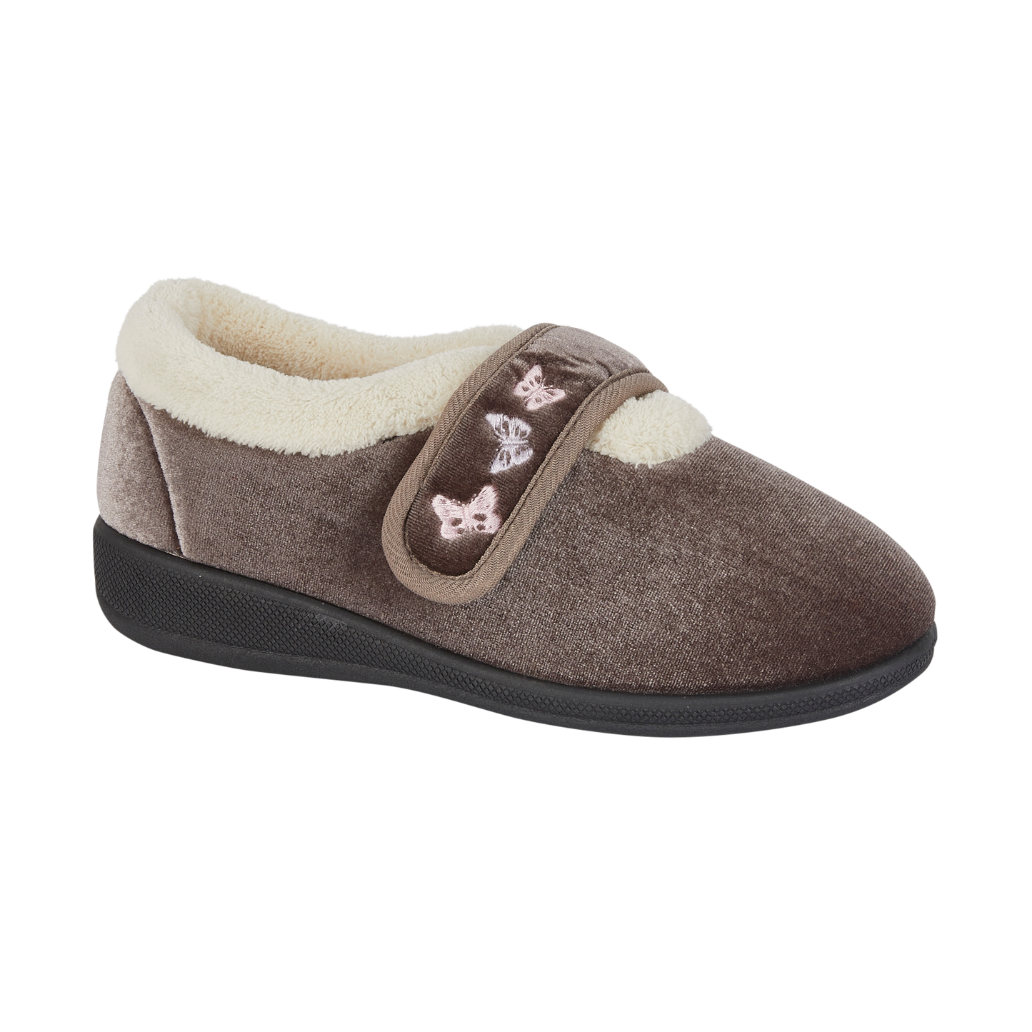 Jo & Joe MATILDA Womens Touch Fasten/Velcro Mink