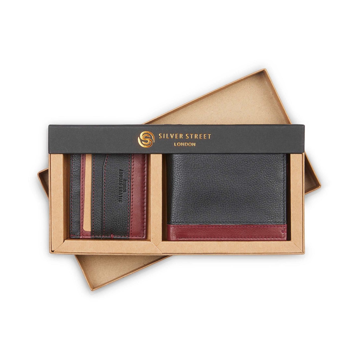 Silver Street London TURIN Mens Wallet Red