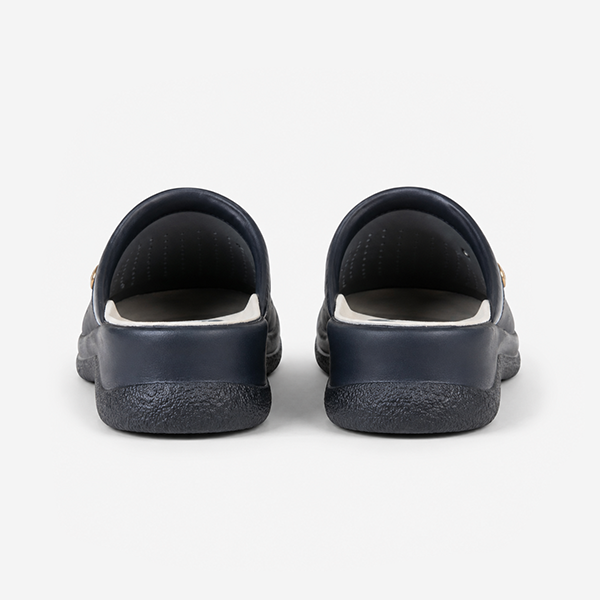 Medi Mules MARY Womens Clogs Navy