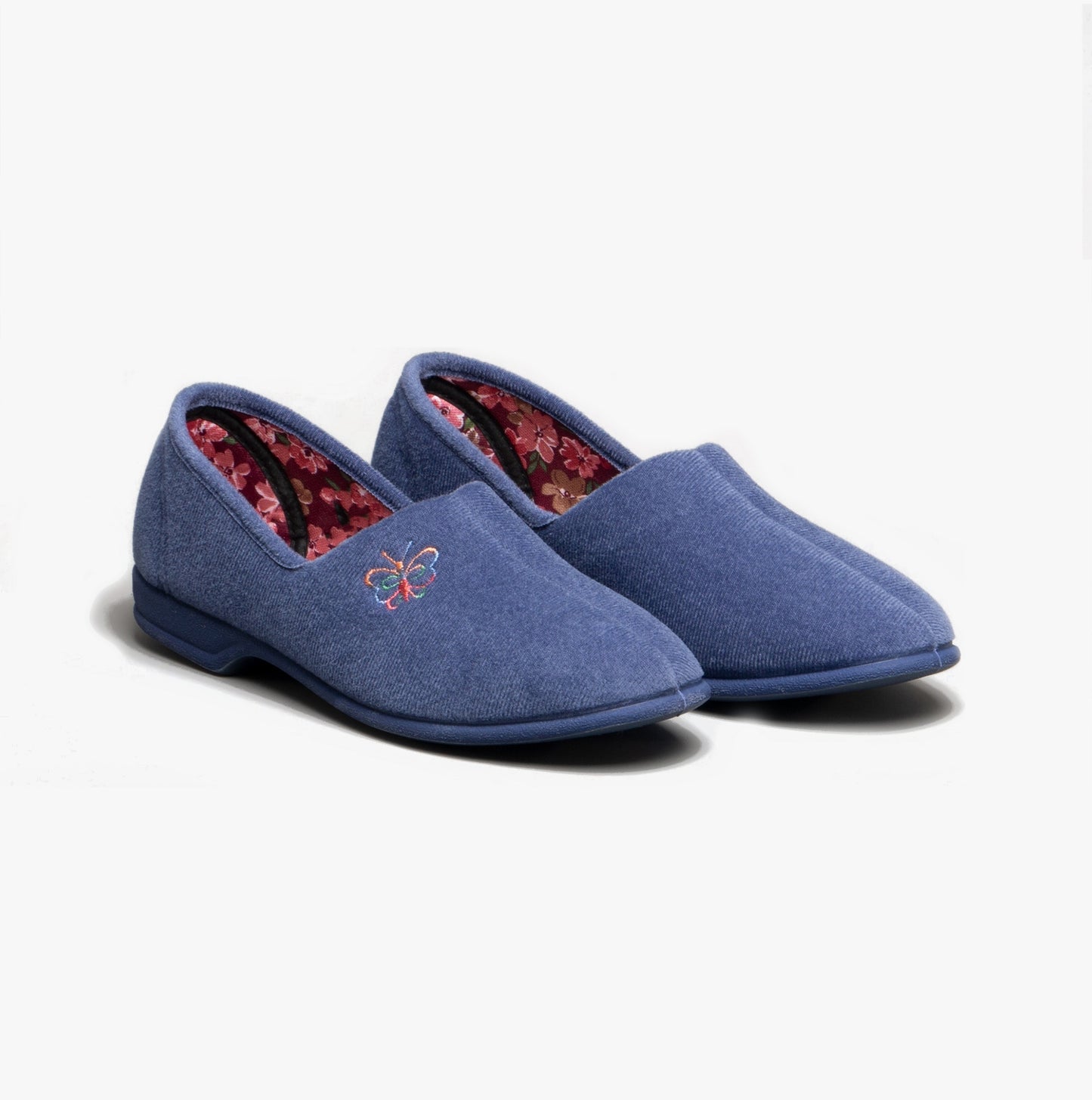 Mirak BOUQUET Womens Slippers Blueberry