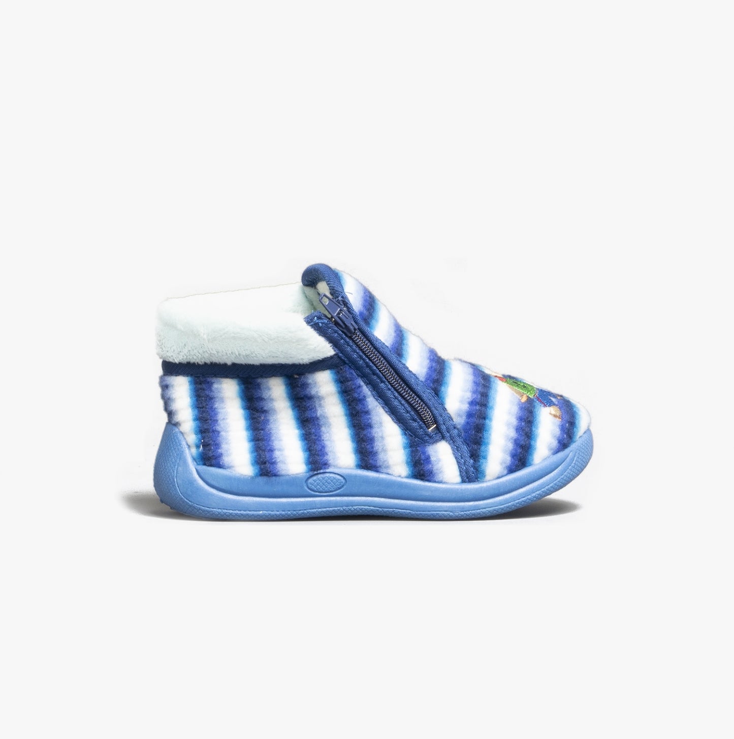 Mirak SAFARI Boys Boot Slippers Blue