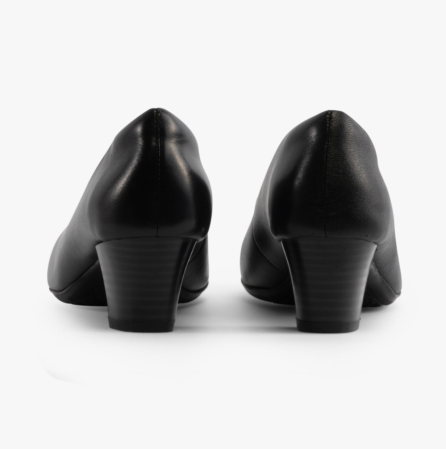 KLEIA Womens Leather Court Shoe Black