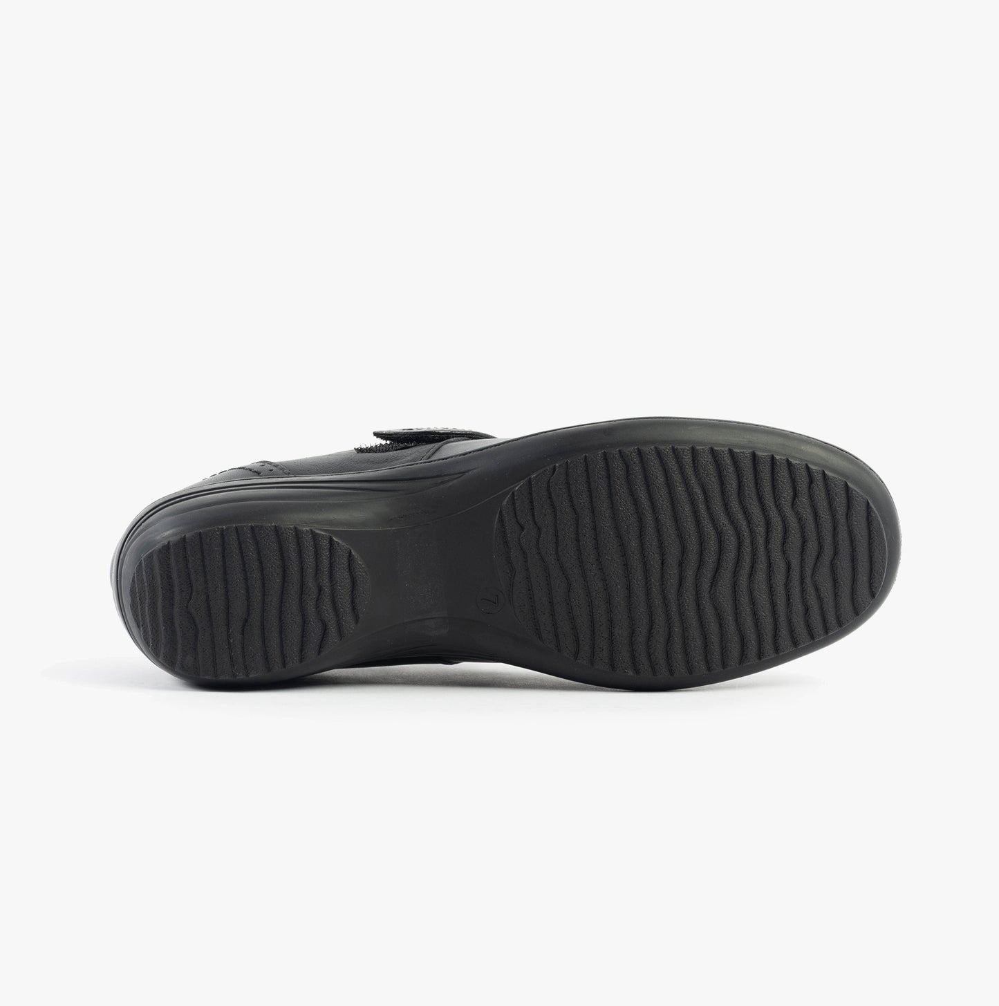 Mod Comfys SHEEN Womens Leather Mary Jane Shoes Black