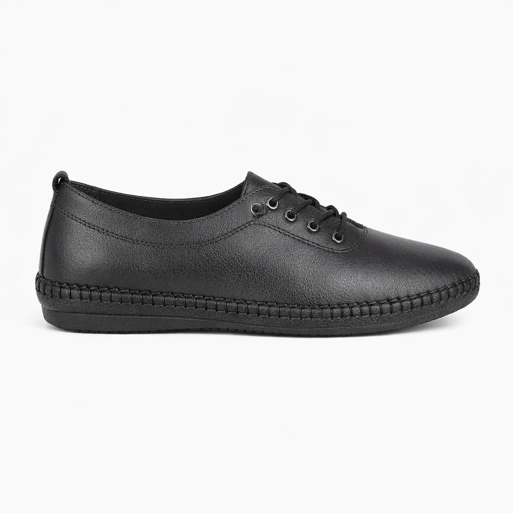 Mod Comfys LOUISE Womens Comfort Shoes Black