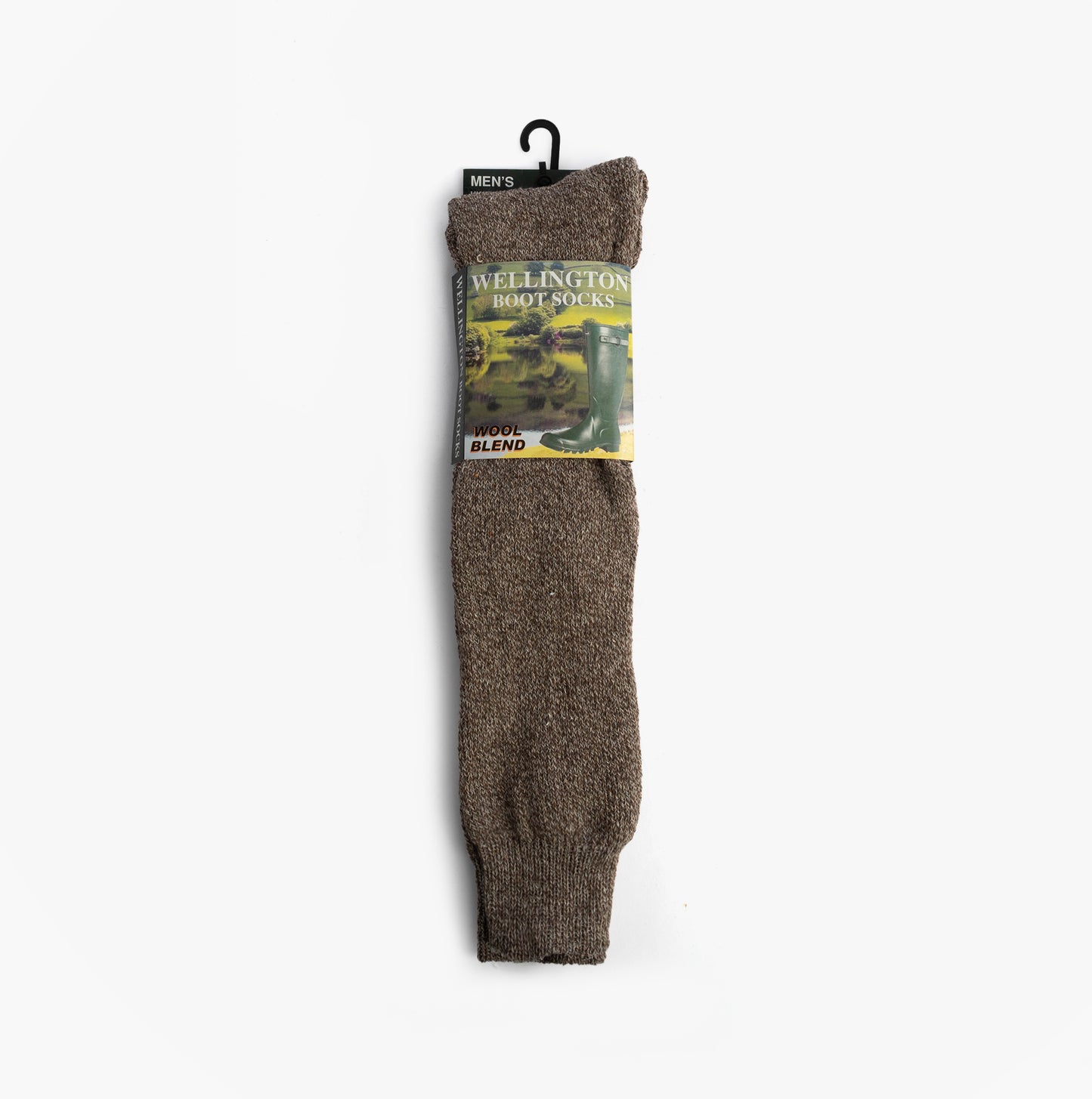 Mud Dogs Mens Welly Boot Socks Beige
