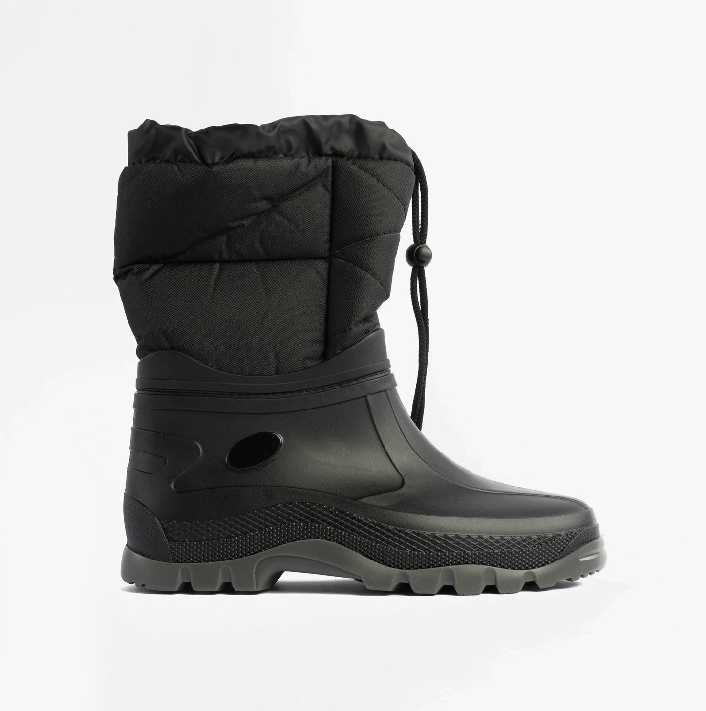 Mud Dogs NORDIC Mens Warm Lined Boots Black