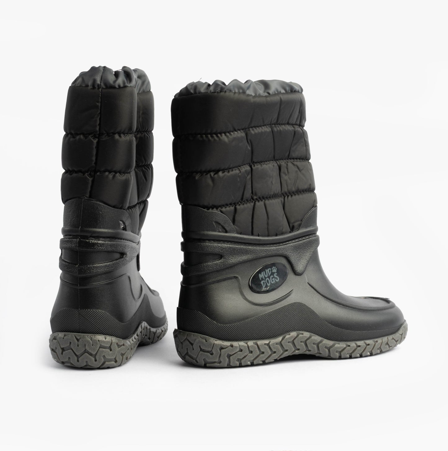 Mud Dogs NORDIC Womens Warm Lined Boots Black