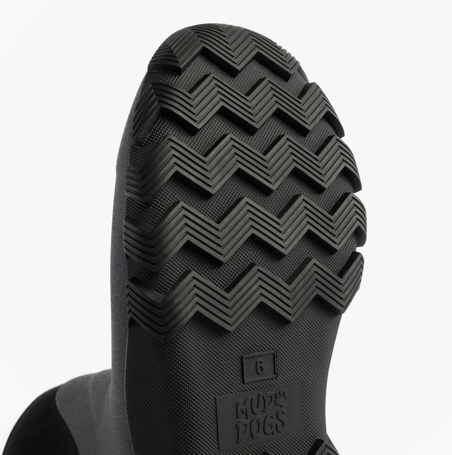 Mud Dogs RUTLAND SHORT Unisex Neoprene Wellies Black