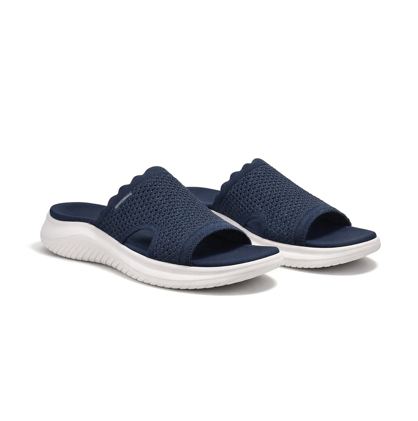 Skechers ULTRA FLEX 3.0 SANDAL-BRING I Womens Sliders Navy