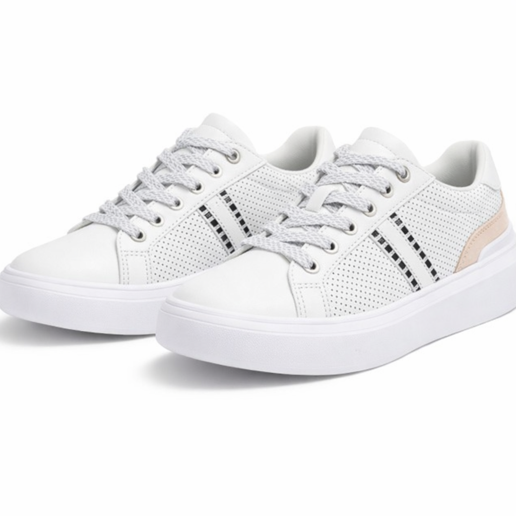 Cipriata ZENA Womens Casual Trainers White/Natural